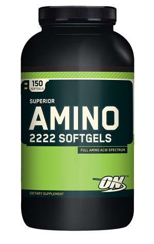 OPTIMUM NUTRITION SUPERIOR AMINO 2222 SOFTGELS